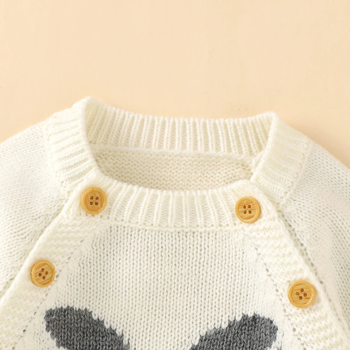 Little Bunny Long Sleeves Playsuit Baby Toddler 6-24 Months - Skaldo & Malin