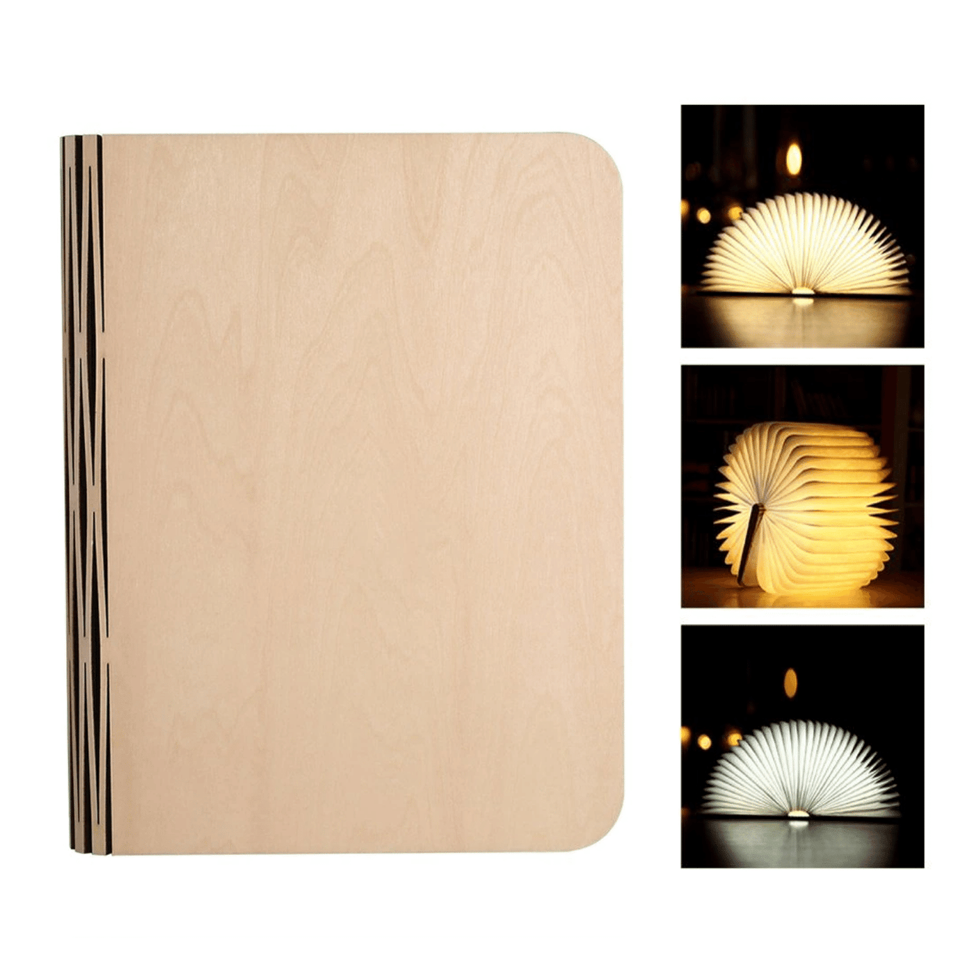Luca Wireless Folding Book Lamp - Skaldo & Malin
