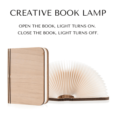 Luca Wireless Folding Book Lamp - Skaldo & Malin