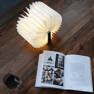 Luca Wireless Folding Book Lamp - Skaldo & Malin