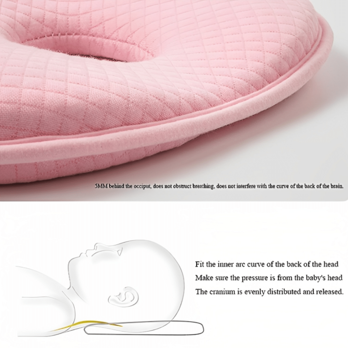 Lucia Baby Sleep Support Pillow - 🎉 Buy 1 Get 1 Free - Skaldo & Malin