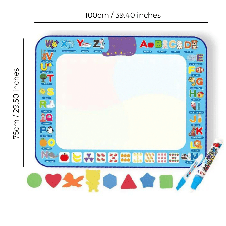 Magic Water Drawing And Coloring Mat - Skaldo & Malin