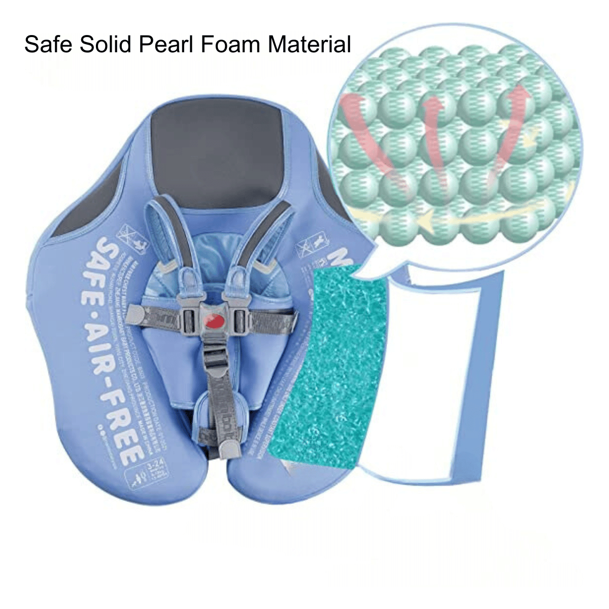 Mambobaby Swim Float with Canopy - Skaldo & Malin