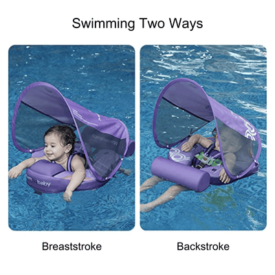 Mambobaby Swim Float with Canopy - Skaldo & Malin
