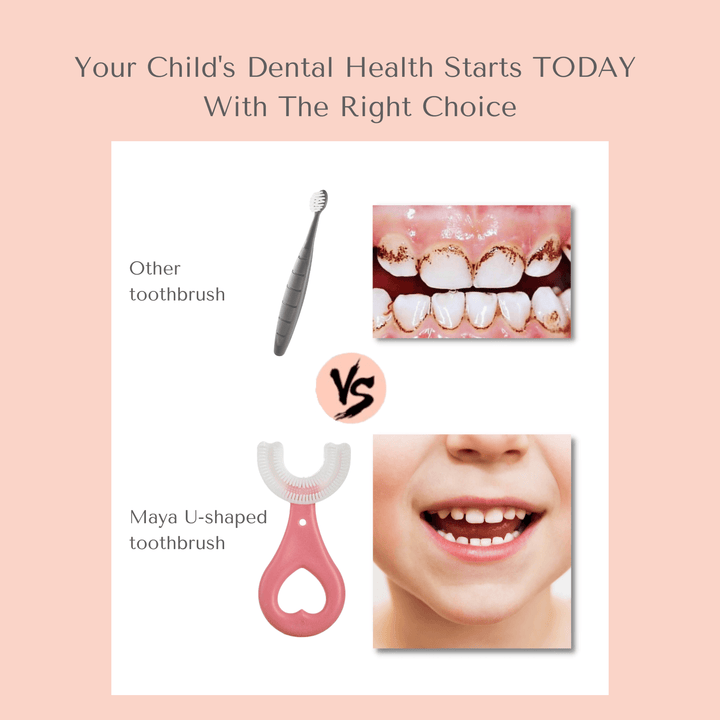 Maya U-Shaped Toothbrush - 🎉 Buy 2 Get 2 Free - Skaldo & Malin