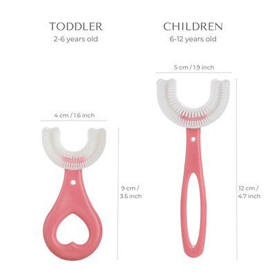 Maya U-Shaped Toothbrush for Toddlers & Kids - Skaldo & Malin