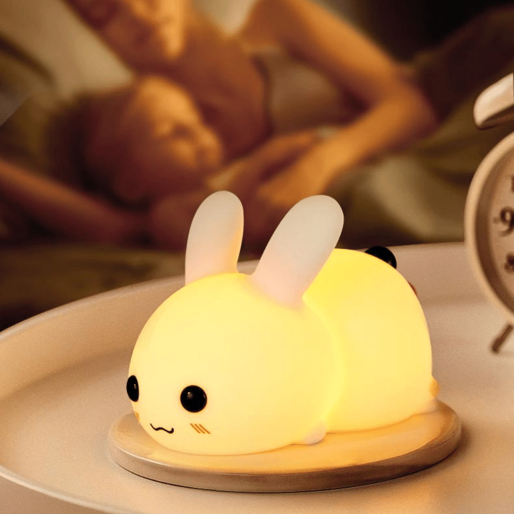 Milo Touch Bunny Night Light for Children - Skaldo & Malin