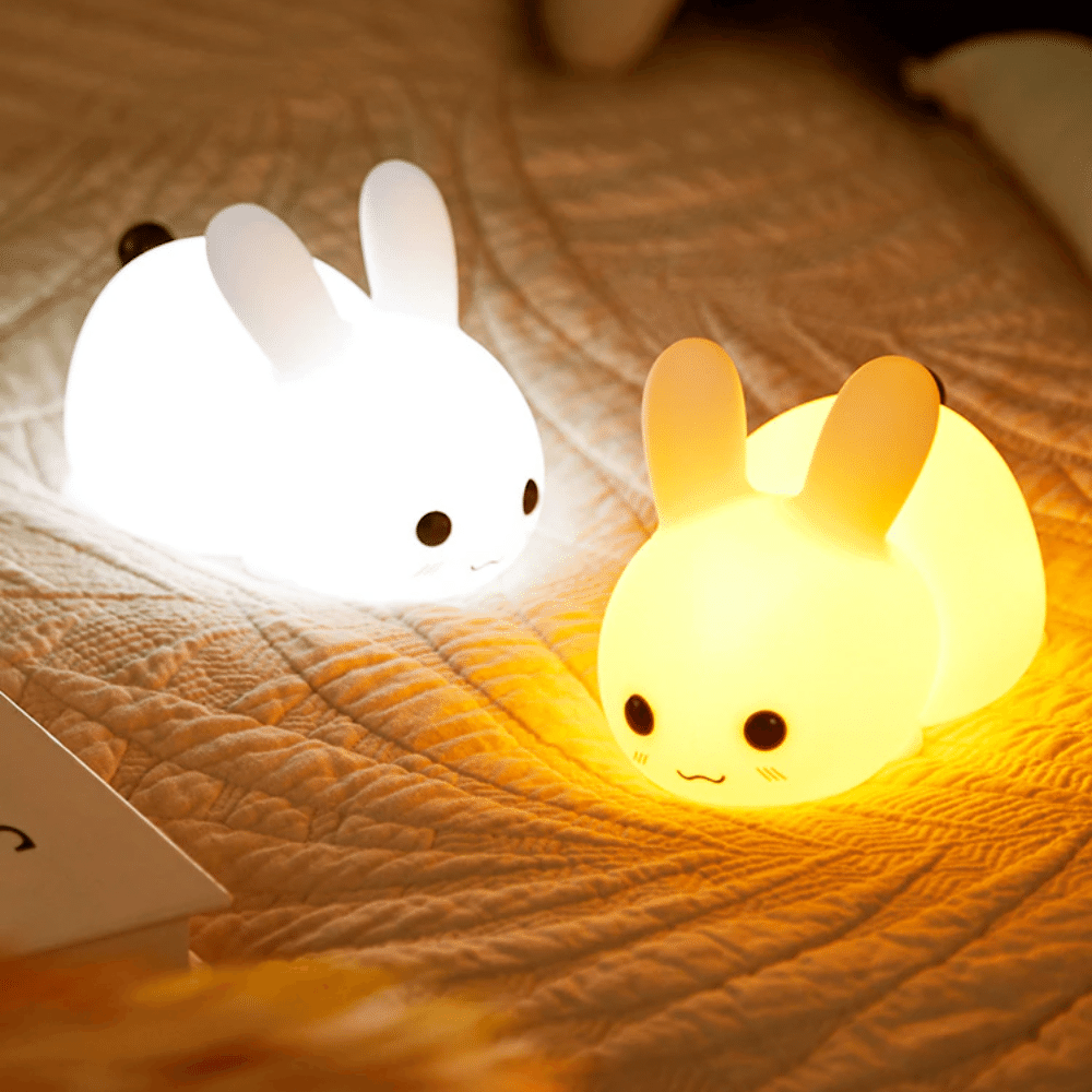 Milo Touch Bunny Night Light for Children - Skaldo & Malin
