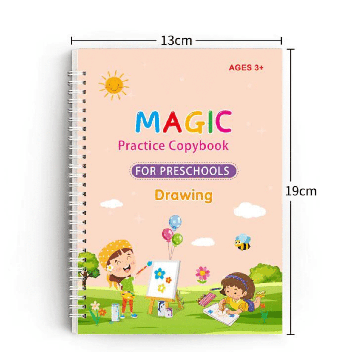 Mola Magic Copybook Sets for Kids - Skaldo & Malin