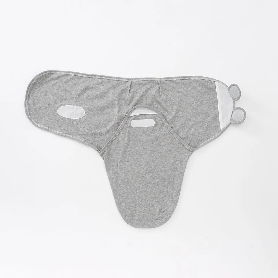 Newborn Adjustable Baby Swaddle Blanket With Hat Set Baby 0 - 3 Months - Skaldo & Malin