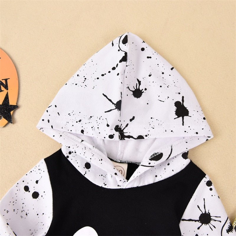 Nightmare Long Sleeve Jumpsuit Hoodies Halloween Baby Toddler 0-18 Months - Skaldo & Malin