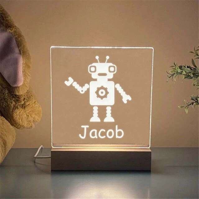 Noah Custom Night Light for Children - Skaldo & Malin