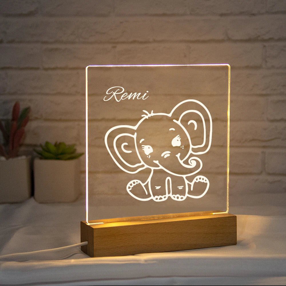 Noah Custom Night Light for Children - Skaldo & Malin