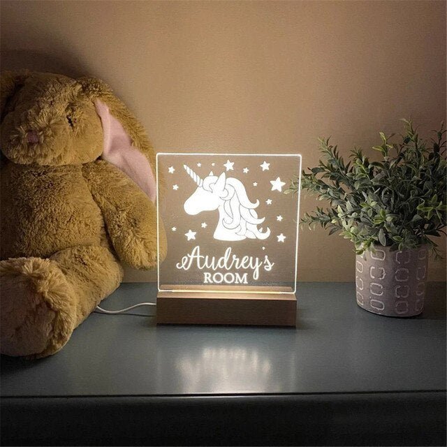 Noah Custom Night Light for Children - Skaldo & Malin