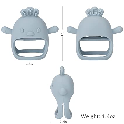 Olaf Silicone Teething Glove - Skaldo & Malin