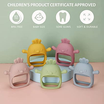 Olaf Silicone Teething Glove - Skaldo & Malin