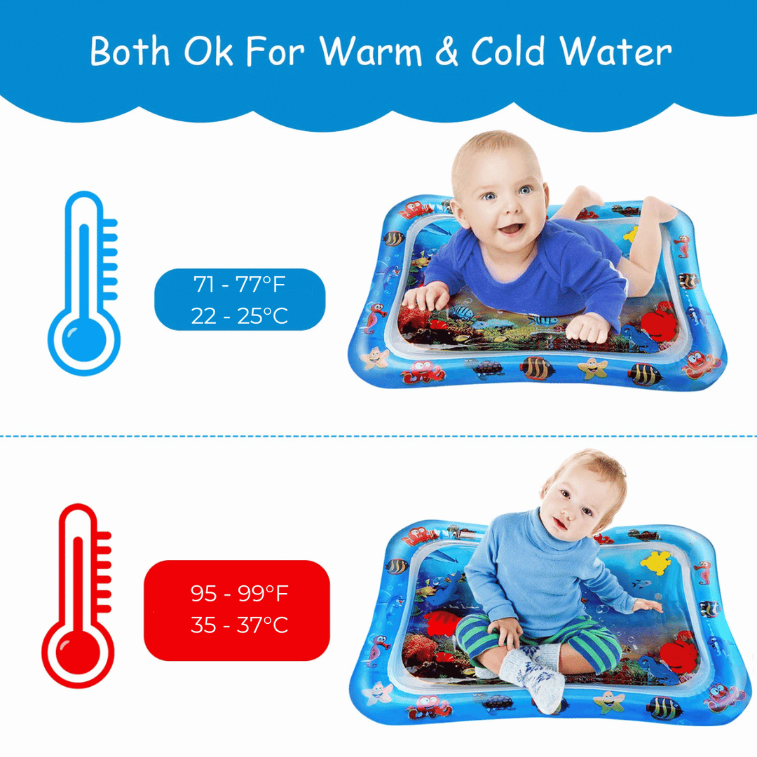 Olivia Cold & Warm Water Tummy Time Mat - 🎉 Buy 1 Get 1 Free - Skaldo & Malin