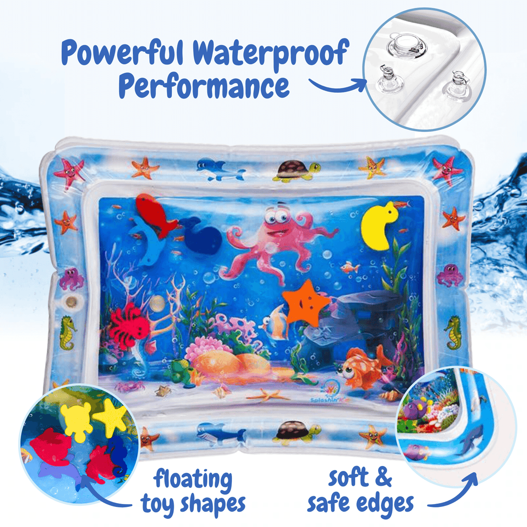 Olivia Water Tummy Time Mat - 🎉 50% Off Today - Skaldo & Malin