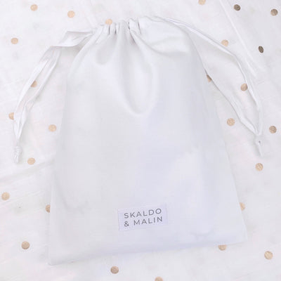 Organic Bag De Luxe Basic White - Skaldo & Malin
