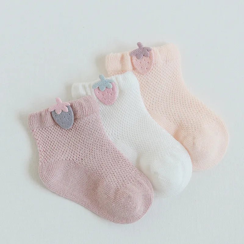 Pastel Emoji Cotton Socks Set Baby Toddler Kid 0 months - 5 Years old - Skaldo & Malin