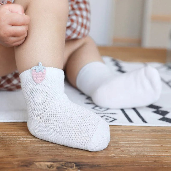 Pastel Emoji Cotton Socks Set Baby Toddler Kid 0 months - 5 Years old - Skaldo & Malin