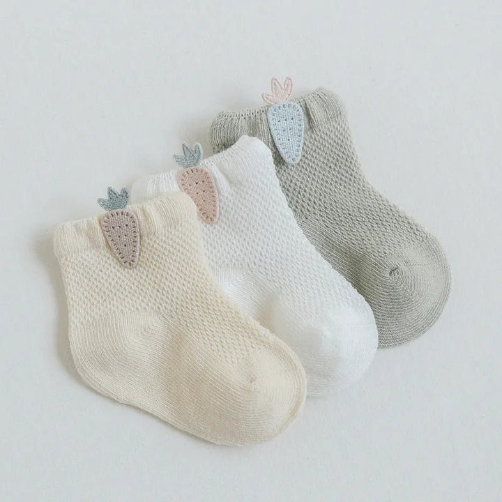 Pastel Emoji Cotton Socks Set Baby Toddler Kid 0 months - 5 Years old - Skaldo & Malin