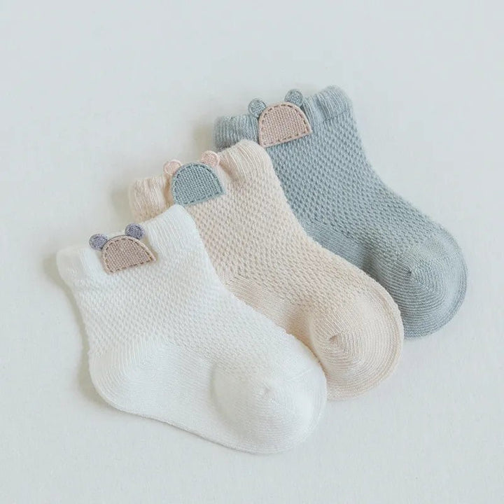 Pastel Emoji Cotton Socks Set Baby Toddler Kid 0 months - 5 Years old - Skaldo & Malin