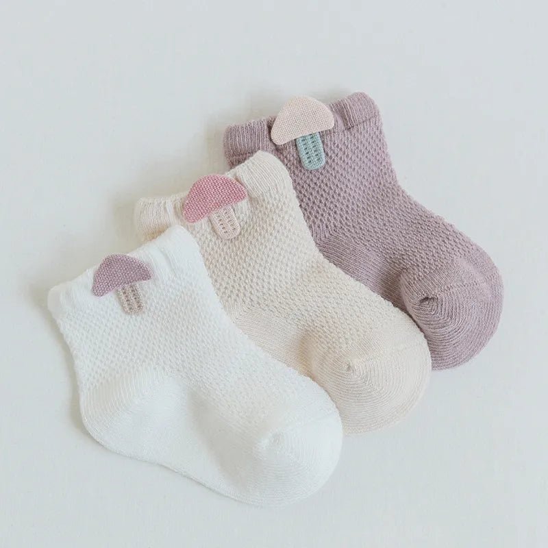 Pastel Emoji Cotton Socks Set Baby Toddler Kid 0 months - 5 Years old - Skaldo & Malin