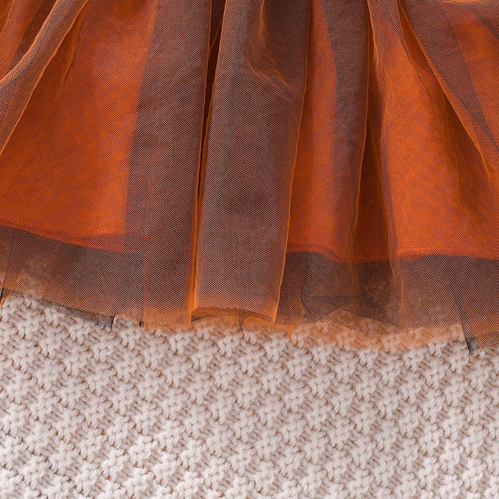 Pumpkin Long Sleeve, Skirt & Headband Set Halloween Baby Toddler 3-18 Months - Skaldo & Malin