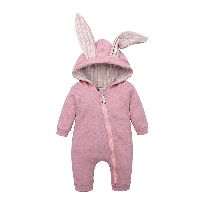 Rabbit Cartoon Hooded Jumpsuit Kid Toddler 0-18 months - Skaldo & Malin