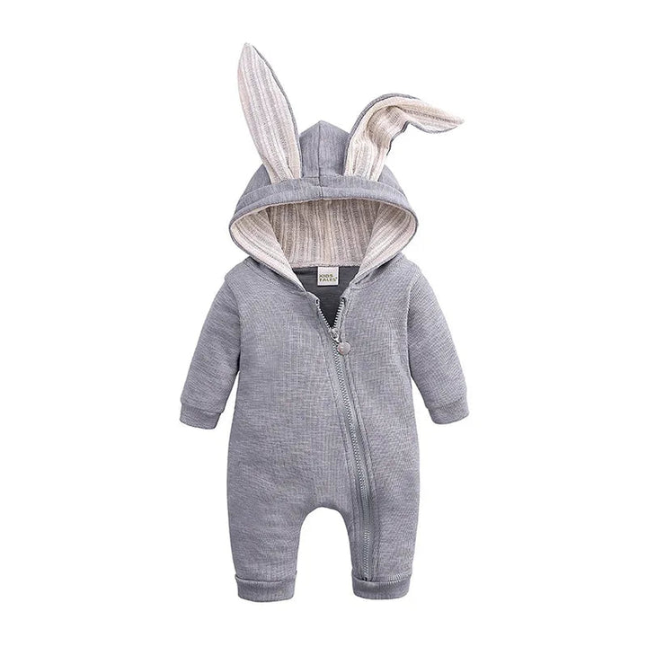 Rabbit Cartoon Hooded Jumpsuit Kid Toddler 0-18 months - Skaldo & Malin