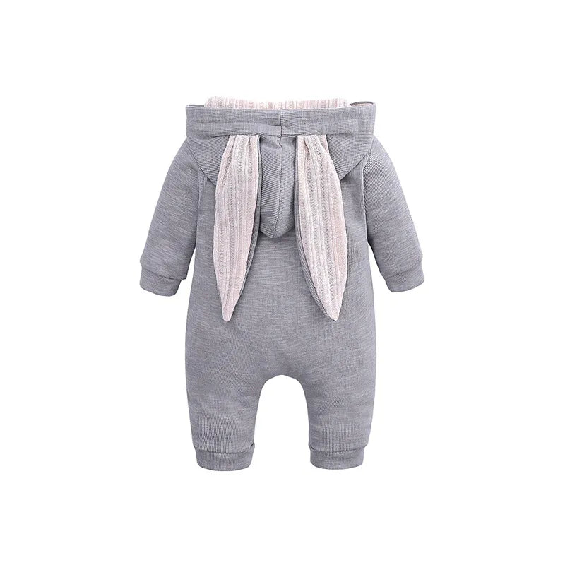 Rabbit Cartoon Hooded Jumpsuit Kid Toddler 0-18 months - Skaldo & Malin