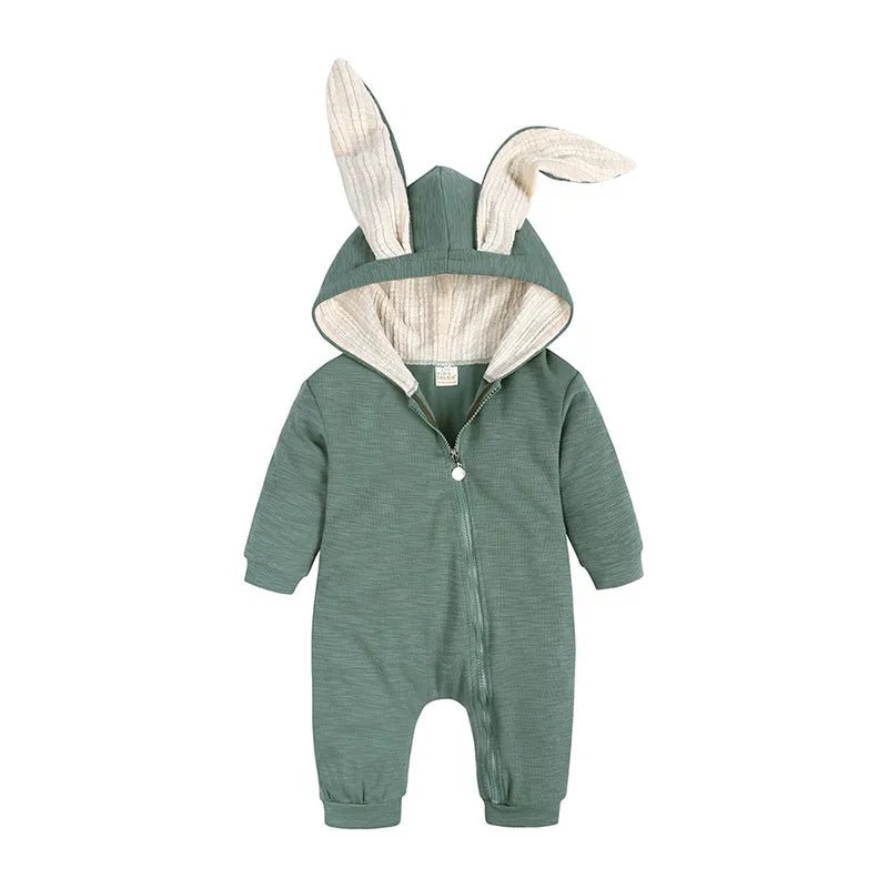 Rabbit Cartoon Hooded Jumpsuit Kid Toddler 0-18 months - Skaldo & Malin