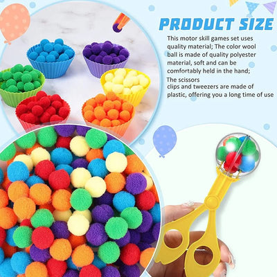 Rainbow Sorting Toy Set - Skaldo & Malin