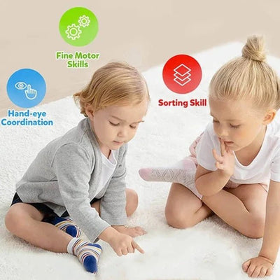 Rainbow Sorting Toy Set - Skaldo & Malin