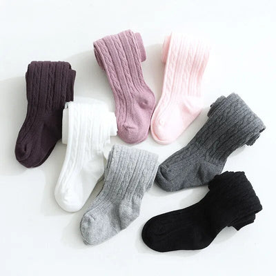 Ribbed Knitted Stockings Baby Toddler Kid 3 Months - 6 Years Old - Skaldo & Malin