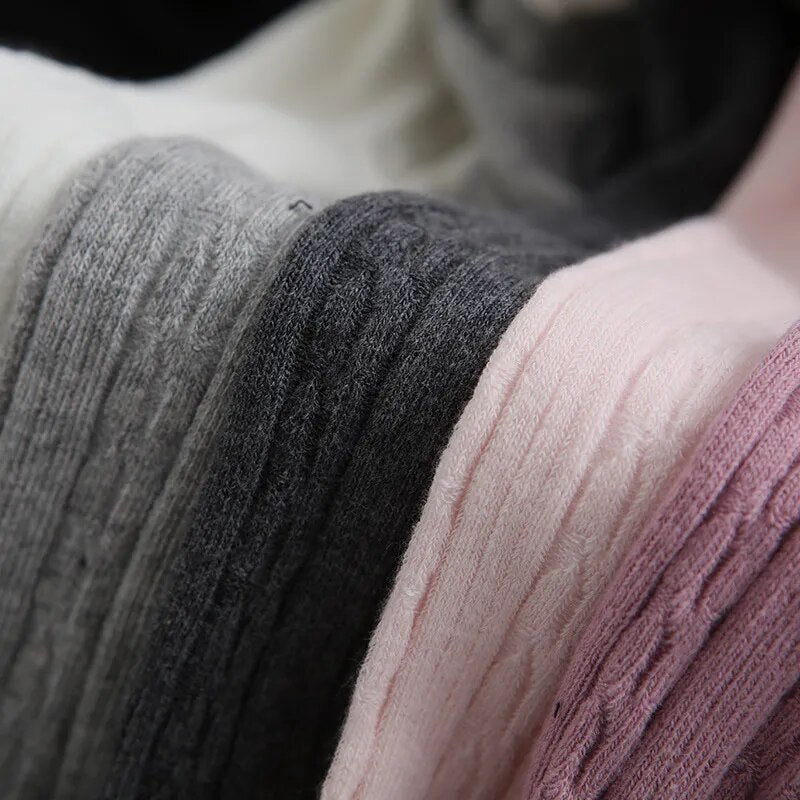 Ribbed Knitted Stockings Baby Toddler Kid 3 Months - 6 Years Old - Skaldo & Malin