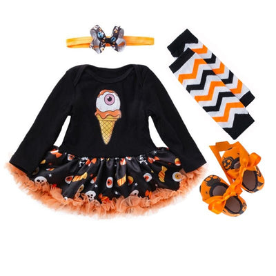 Romper Dress Costume Set Halloween Christmas Baby Toddler 0-24 Months - Skaldo & Malin
