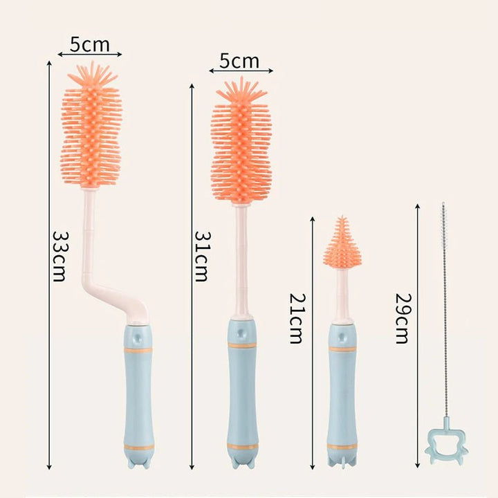 Rotating Cleaning Bottle Brush Rack Set - Skaldo & Malin