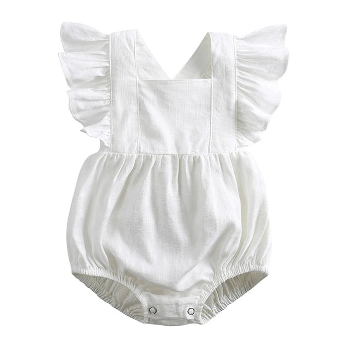 Sienna Baby Ruffles Romper 3-24 Months - Skaldo & Malin
