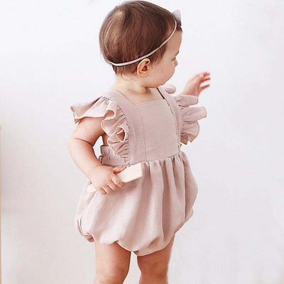 Sienna Baby Ruffles Romper - Skaldo & Malin