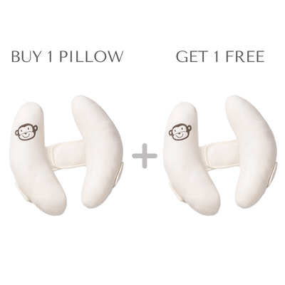 Silas Baby Head Support Pillow - 🎉 Buy 1 Get 1 Free - Skaldo & Malin