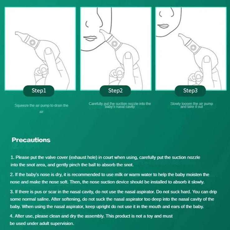 Silicone Nasal Aspirator - Skaldo & Malin