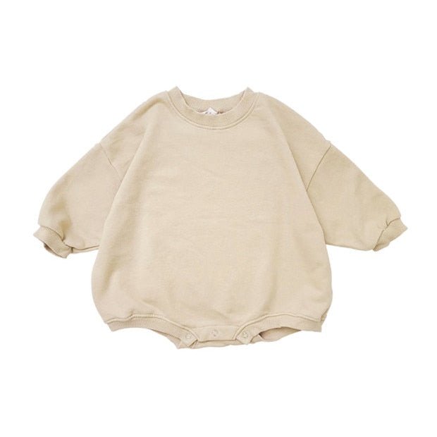Theo Baby Sweatshirt Romper - Skaldo & Malin