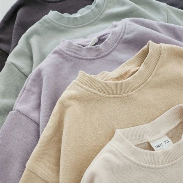 Theo Baby Sweatshirt Romper - Skaldo & Malin