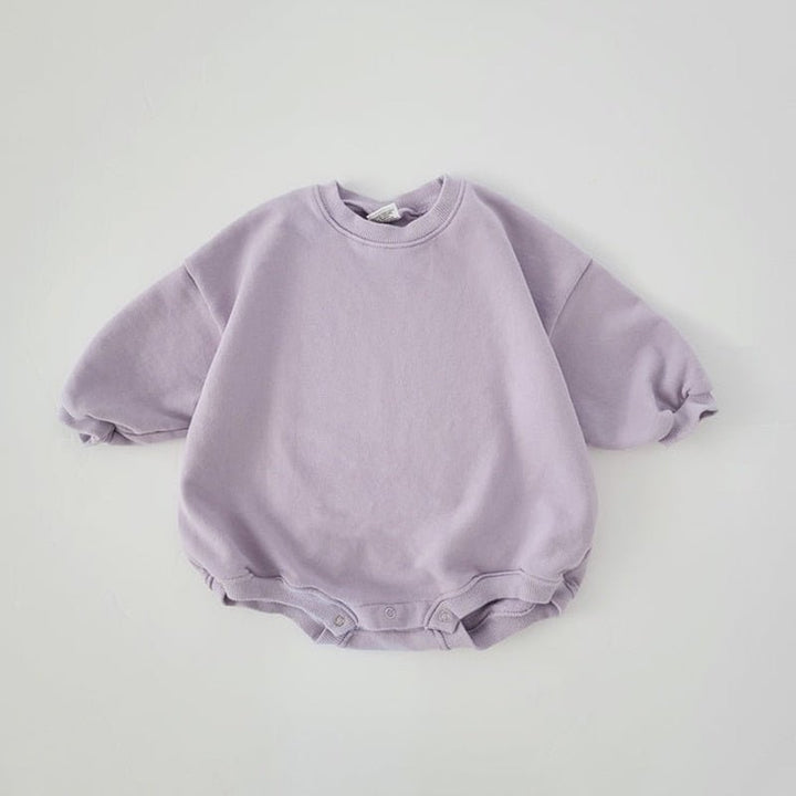 Theo Baby Sweatshirt Romper - Skaldo & Malin