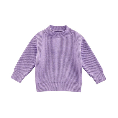 Thick Knitted Long Sleeve Sweaters Baby Kid 0-6 Years - Skaldo & Malin