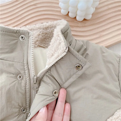 Warm Turtleneck Winter Jacket Toddler Kid 1-6 Years - Skaldo & Malin