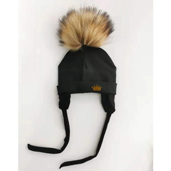 Winter Beanie With Warmer Earflap Rope Baby Toddler 3-24 Months - Skaldo & Malin