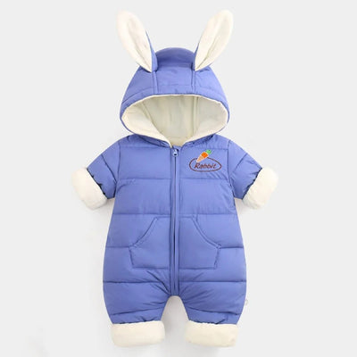 Winter Bunny Cotton-Padded Puffer Snowsuit Baby Toddler 0-3 Years - Skaldo & Malin
